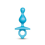 b-Vibe Butties Pop Silicone Anal Beads Blue