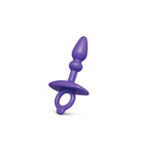 b-Vibe Butties Dart Silicone Anal Butt Plug Purple