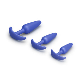 b-Vibe Butties Beginner Booty Bundle 3 Piece Anal Training Butt Plug Set