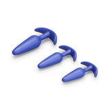 b-Vibe Butties Beginner Booty Bundle 3 Piece Anal Training Butt Plug Set