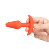b-Vibe Butties Anal Training 2 Piece Bundle Remote Control Butt Plugs Blue Orange