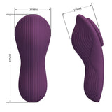 Pretty Love Mane Panty Vibrator With Dual Motors Purple