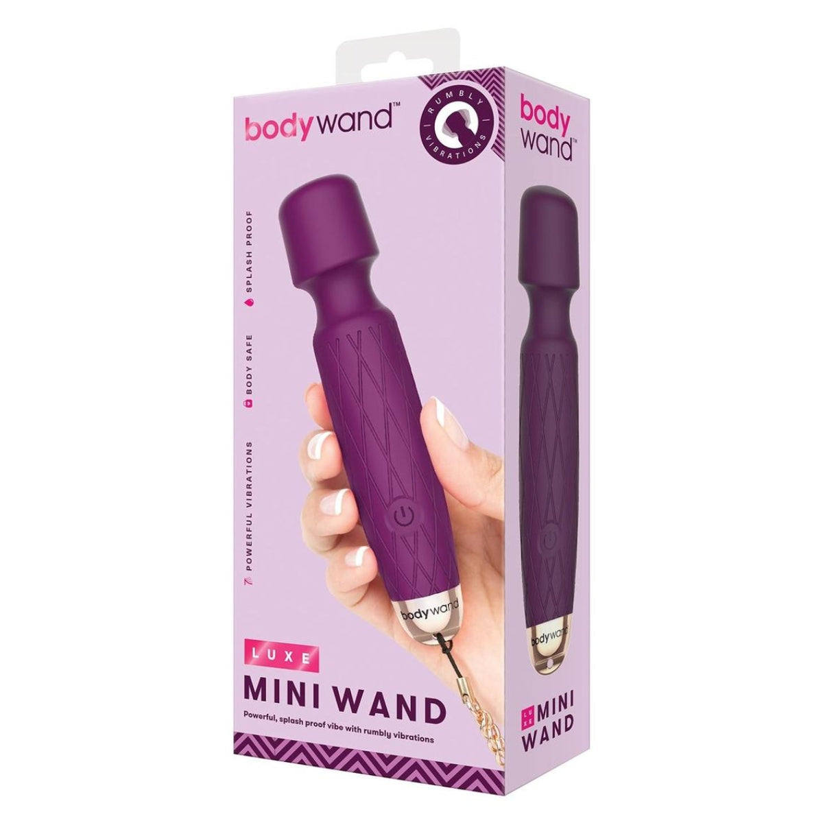 Bodywand Luxe Mini Wand Massager Purple