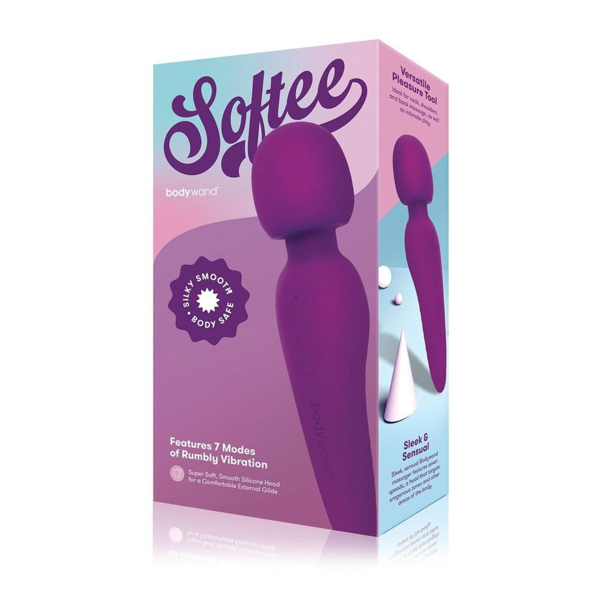 Bodywand Softee Wand Vibrator Purple - Simply Pleasure