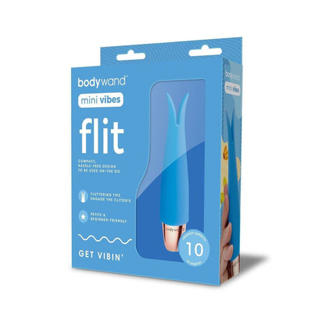 Bodywand Mini Vibes Flit Vibrator Blue - Simply Pleasure