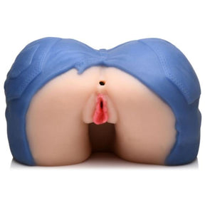 Curve Toys Mistress Denim Shorts Pussy & Ass Masturbator - Simply Pleasure