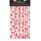 Little Genie Glitterati Penis Foil Curtain Set Of 2