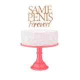 Little Genie Glitterati Same Penis Forever Cake Topper