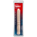 Doc Johnson Anal Twist Dildo With Handle Pink 11.5 Inch