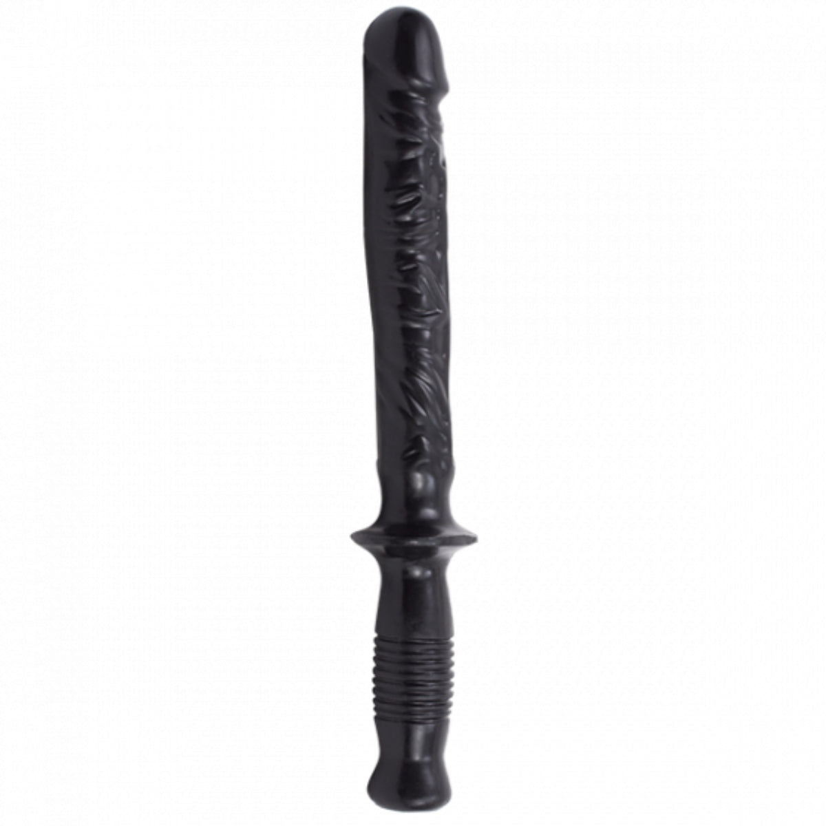 Doc Johnson The Man Handler Dildo With Handle Black 10 Inch