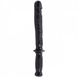 Doc Johnson The Man Handler Dildo With Handle Black 10 Inch