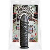 American Bombshell Bunker Buster Dildo Grey 10 Inch - Simply Pleasure