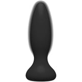 A-Play Vibe Beginner Remote Control Silicone Vibrating Butt Plug Black 4.75 Inch - Simply Pleasure