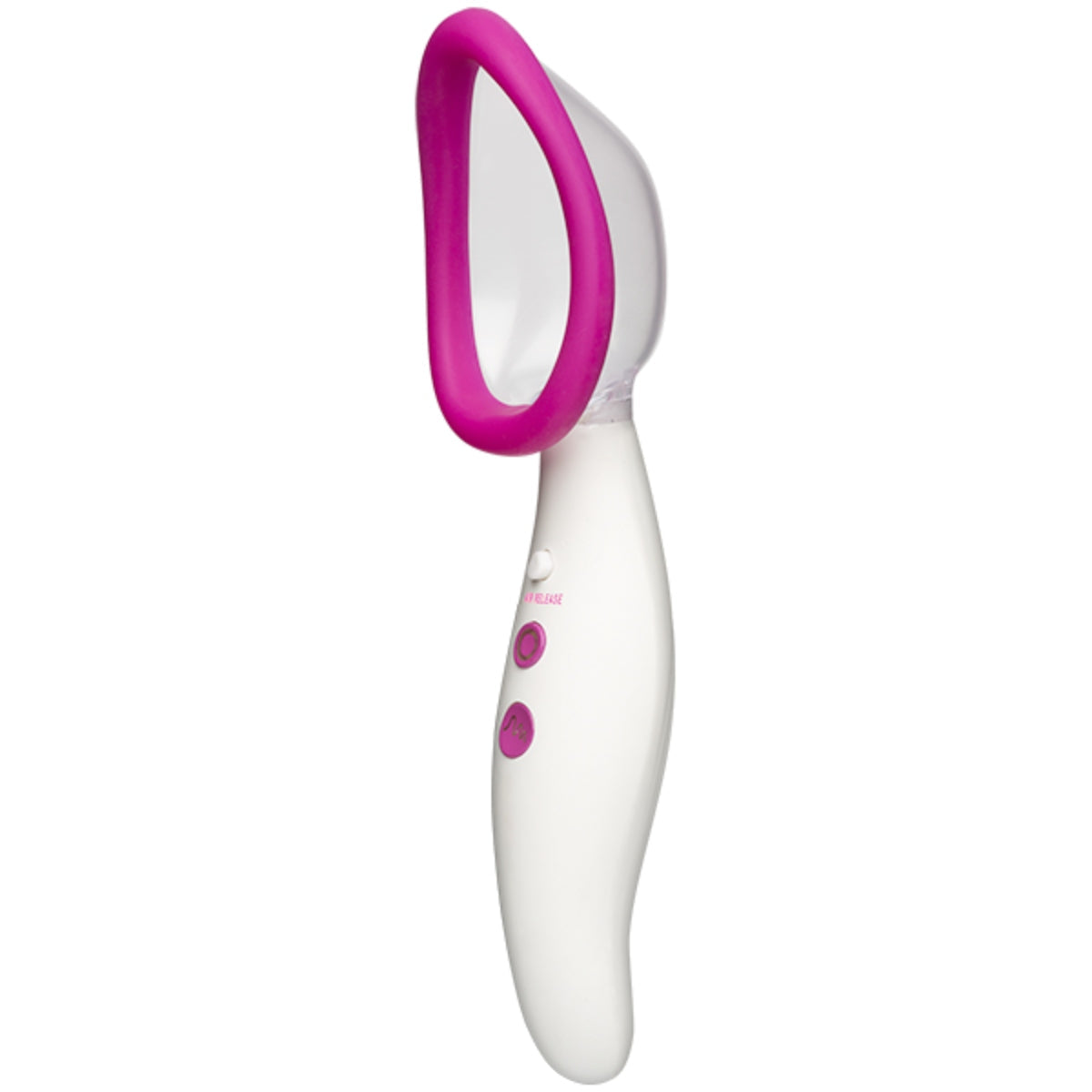 Doc Johnson Rechargeable Vibrating Pussy Pump White Pink