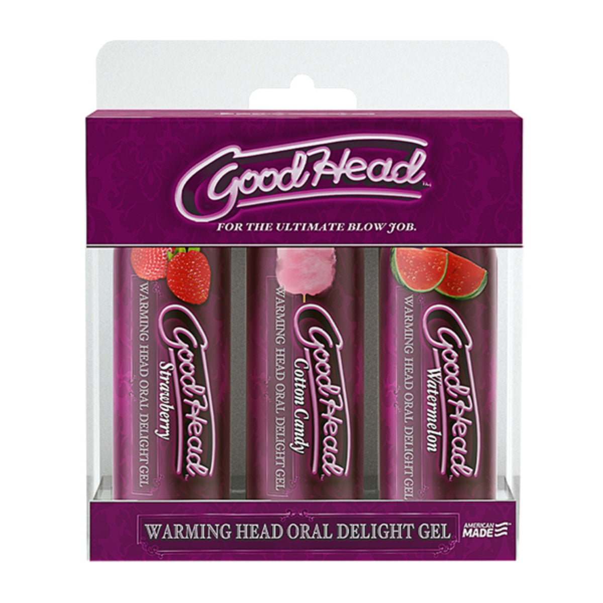 GoodHead Warming Head Oral Delight Gel 3 Pack 2oz