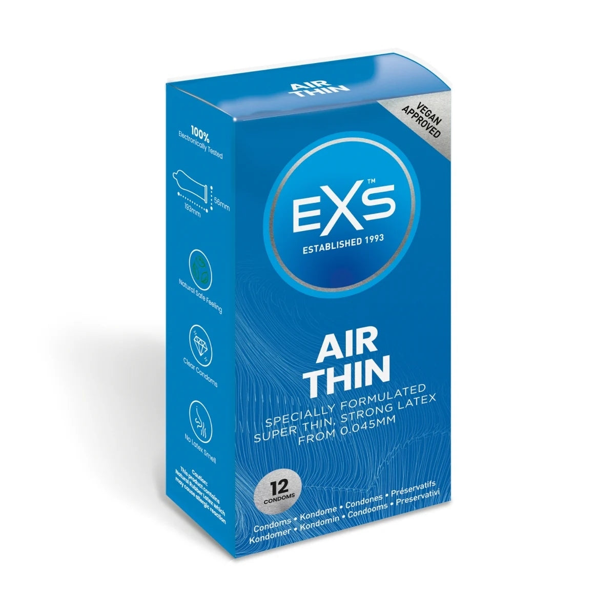 EXS Air Thin Condoms 12 Pack