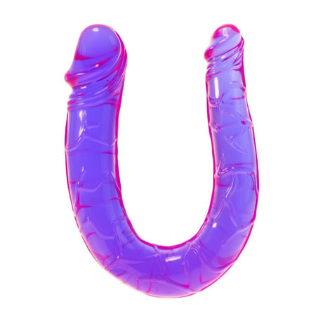 Me You Us Mini Double Dong Double Ended Dildo Purple - Simply Pleasure