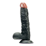 Nanma Hoodlum Realistic Dildo Black 8.5 Inch