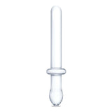 Glas Classic Smooth Dual Ended Dildo Clear 9.25 Inch