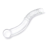 Glas Pelvic Double Ended Glass Wand Clear 11 Inch