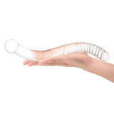 Glas Pelvic Double Ended Glass Wand Clear 11 Inch