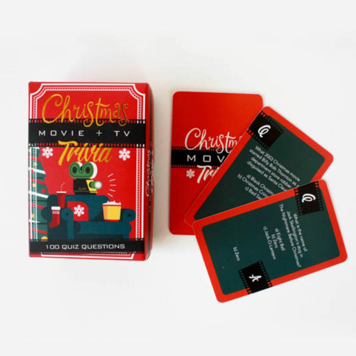 Gift Republic Christmas Movie & TV Trivia Card Game