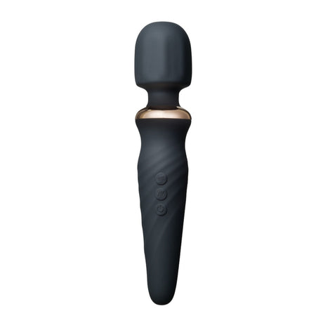 INTY Toys Torch Wand Vibrator Black