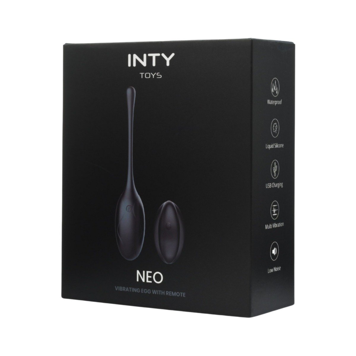 INTY Toys Neo Vibrating Egg With Remote Black