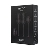 INTY Toys Blaze Vibrating Kegel Ball Set Black