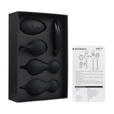 INTY Toys Blaze Vibrating Kegel Ball Set Black