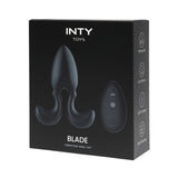 INTY Toys Blade Vibrating Anal Plug Black