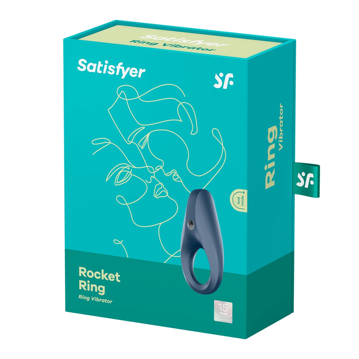 Satisfyer Rocket Vibrating Cock Ring Blue