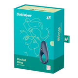 Satisfyer Rocket Vibrating Cock Ring Blue