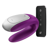 Satisfyer Double Fun Partner Vibrator Violet