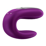 Satisfyer Double Fun Partner Vibrator Violet