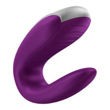 Satisfyer Double Fun Partner Vibrator Violet