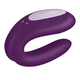 Satisfyer Double Joy Partner Vibrator Violet