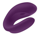 Satisfyer Double Joy Partner Vibrator Violet