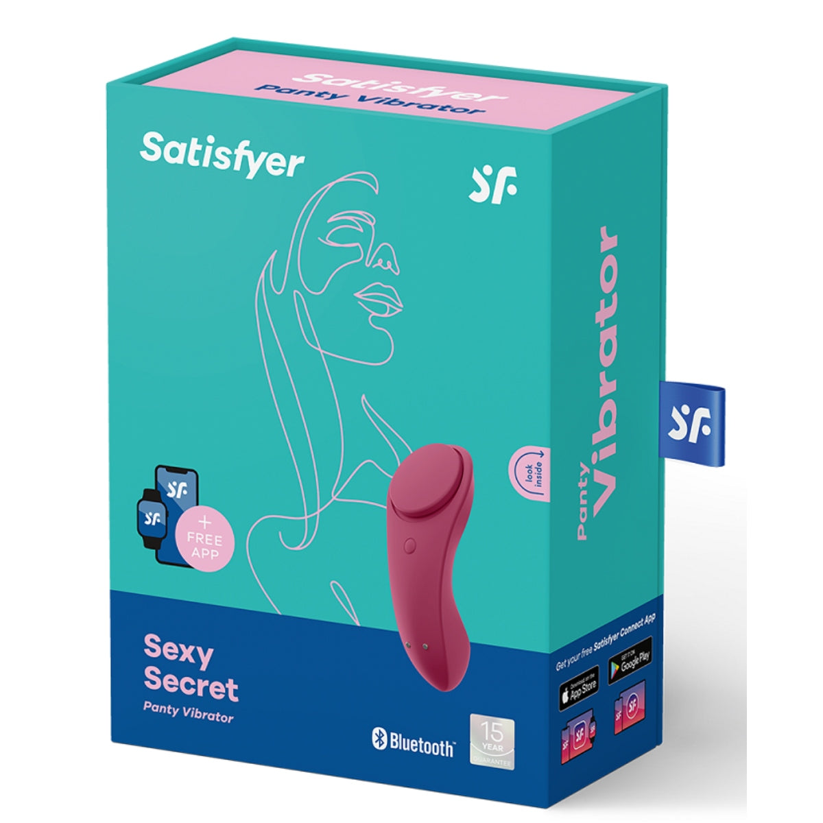 Satisfyer Sexy Secret Panty Vibrator Magenta