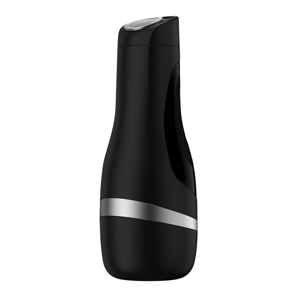 Satisfyer Men Classic Silver Masturbator Black