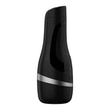 Satisfyer Men Classic Silver Masturbator Black