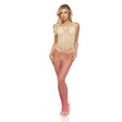 Lapdance Pink Mirage Suspender Bodystocking Pink