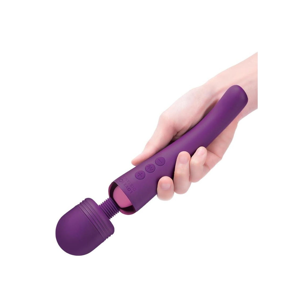 Love Distance Grasp App Controlled Vibrating Wand Purple