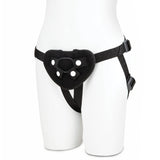 Lux Fetish Adjustable Strap-On Harness Black