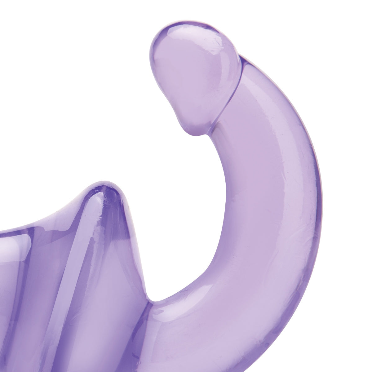 Lux Fetish Strapless Strap-On With Internal G-Spot Dildo Purple
