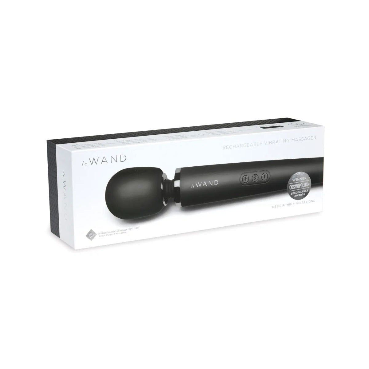 Le Wand Rechargeable Wand Massager Black