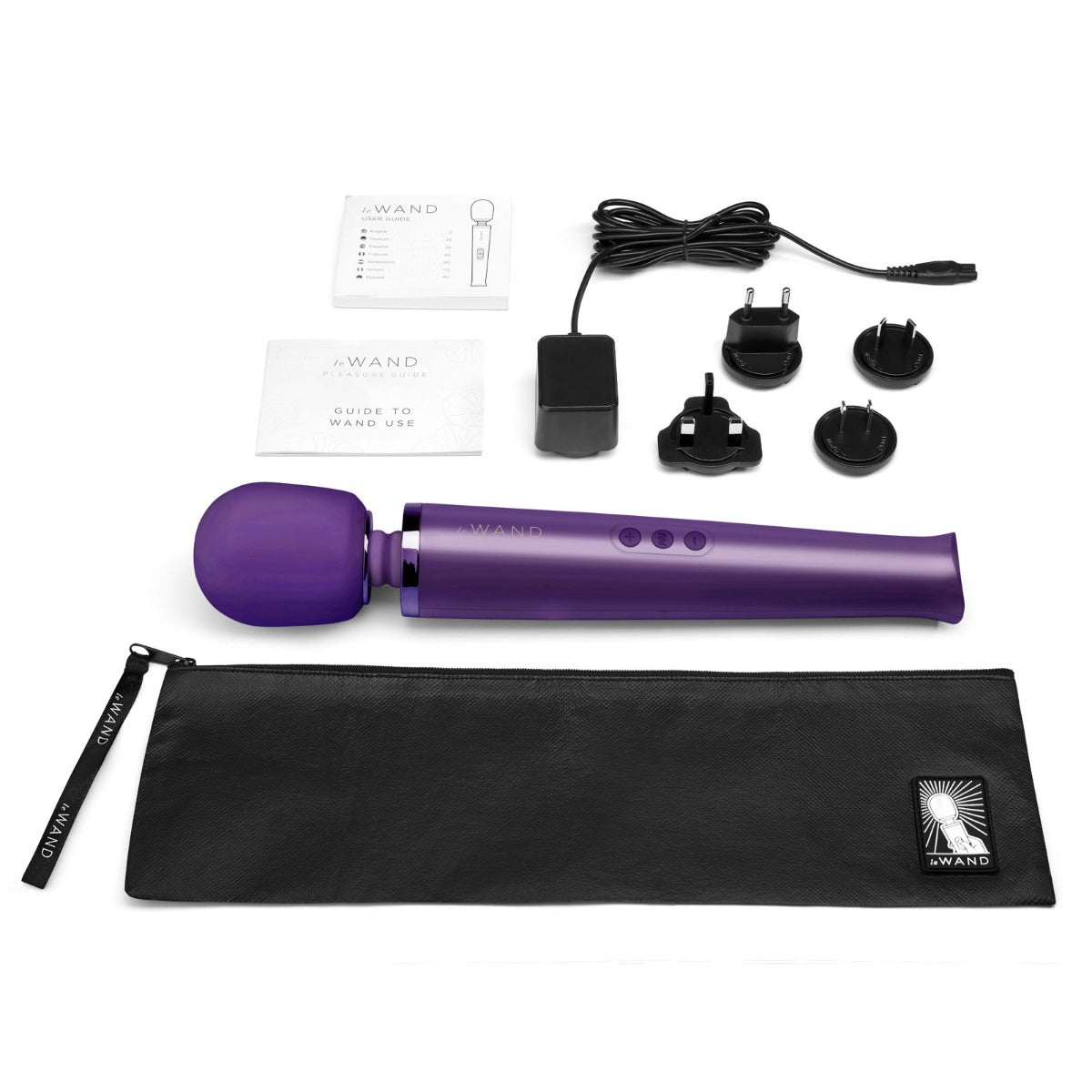 Le Wand Rechargeable Wand Massager Purple