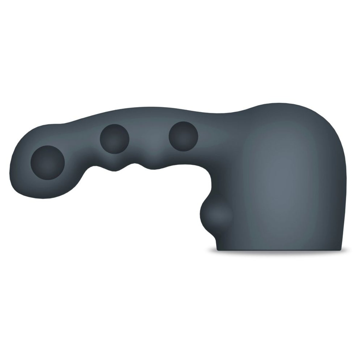 Le Wand Ripple Weighted Silicone Attachment Grey