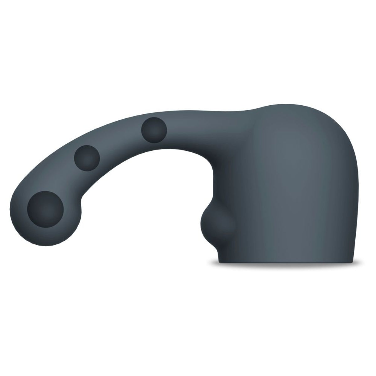 Le Wand Curve  Weighted Silicone Attachment Grey