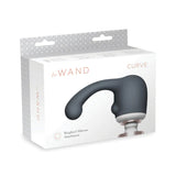 Le Wand Curve  Weighted Silicone Attachment Grey